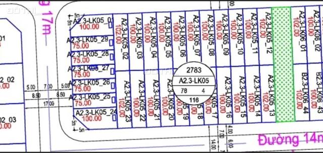 Chính chủ cần bán A2.3 KĐT Thanh Hà