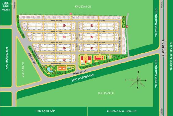 KẸT TIỀN BÁN GẤP NHÀ ĐẤT BÌNH DƯƠNG THUỘC DỰ ÁN TÀI LỘC, 120m2