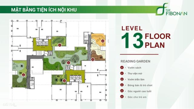 Chỉ 2,7 tỷ căn 2PN 56m2 Chung cư The Fibonan, chiết khấu 9% cho 10KH mua đợt 1