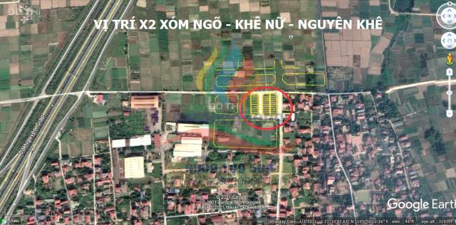 ✅ Bán đất đấu giá X2 Xóm Ngõ Khê Nữ Nguyên Khê Đông Anh