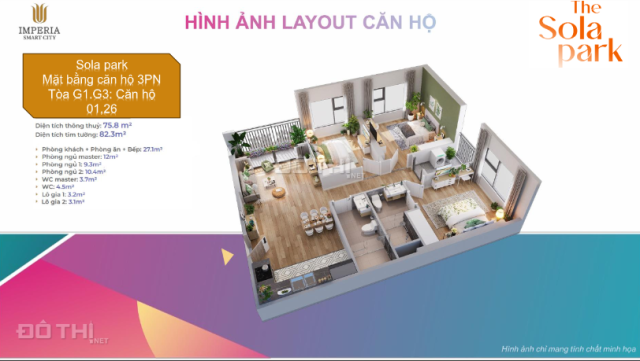 Cơ hội cuối cùng sở hữu căn hộ giá rẻ nhất Vinhomes Smart City -Imperia The Sola Park giá từ 5x tri