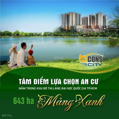 Chỉ cần 280tr quý anh chị đã có thể sở hữu ngay căn hộ cao cấp Bcons City dĩ an bình dương