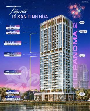Hàng hiếm căn hộ 1BR+1 Panoma 2 trực diện sông Hàn giá rẻ hơn giỏ hàng CĐT 400 triệu sở hữu lâu dài