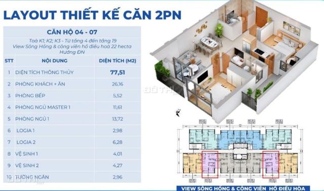 Bán căn hộ chung cư tại Dự án Khai Sơn City