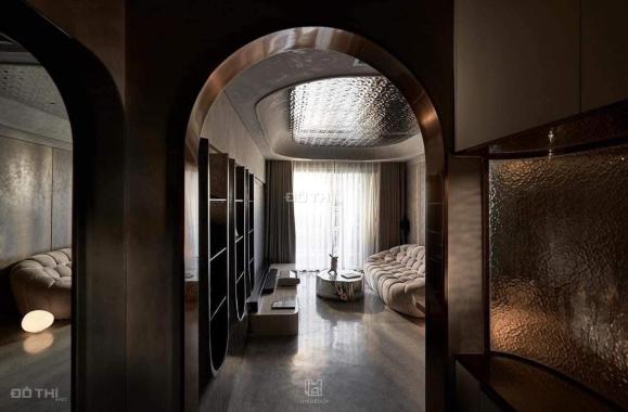 Nhà thiết kế đẹp, độc lạ - Bán căn hộ 1 ngủ Vinhomes D'Capitale, kèm nội thất, tầng cao, view hồ