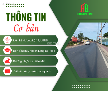 🏡 BÁN ĐẤT THỔ CƯ MẶT TIỀN TRẦN THỊ NON TẠI XÃ HƯNG LONG, BÌNH CHÁNH 