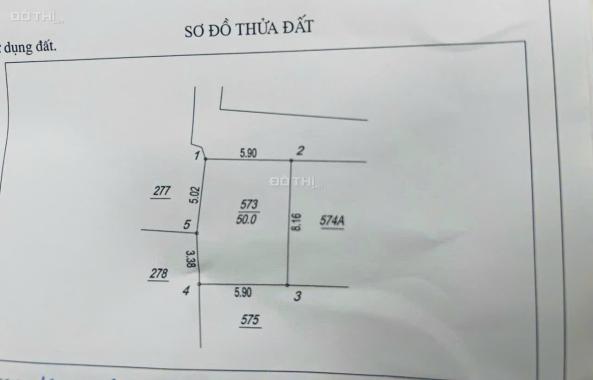 Bán đất 50m2 chỉ hơn 1 tỷ  ở Tam Hưng, Thanh Oai, Hà Nội vuông vắn mặt tiền rộng