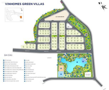 Bán căn biệt thự green villas vinhome smart city tây mỗ đại mỗ