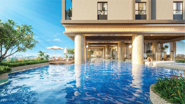 Bán căn hộ chung cư tại Dự án Phú Đông Sky One, Dĩ An, Bình Dương diện tích 55.7m2 giá 31.5 Triệu/m