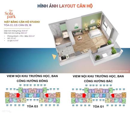 Chính Thức Nhận Booking tòa G2 Dự Án Sola Park với chiết khấu lên đến 5 %