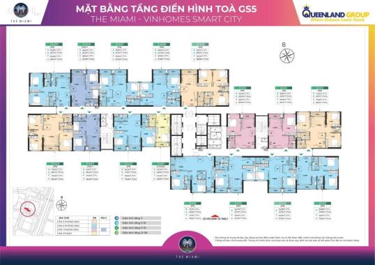 Chính thức Nhận booking GS5 The Miami khu đô thị Vinhomesmart city giá từ chủ đầu tư