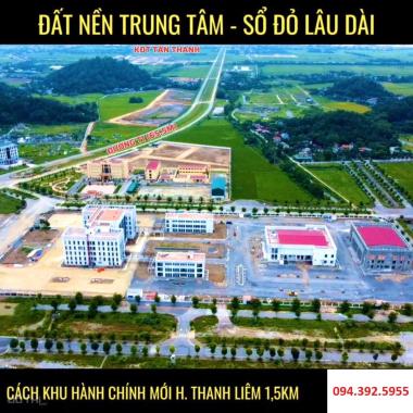 Đất nền Khu đô thị Tân Thanh Elite City Hà Nam trung tâm hành chính huyện Thanh Liêm