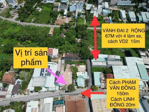 Siêu HOT-đón đầu vành đai II-3 lô mặt tiền nhánh Linh Đông DT 84m2 giá nhíc 6 tỷ ở- đầu tư đều hợp