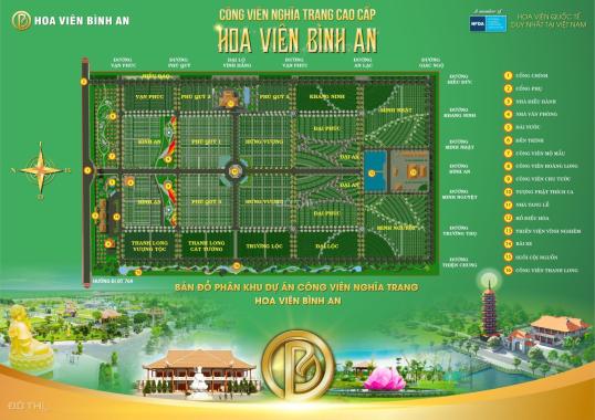 Bán Mộ gia tộc thuộc dự án Hoa Viên Bình An - gần sân bay Long Thành