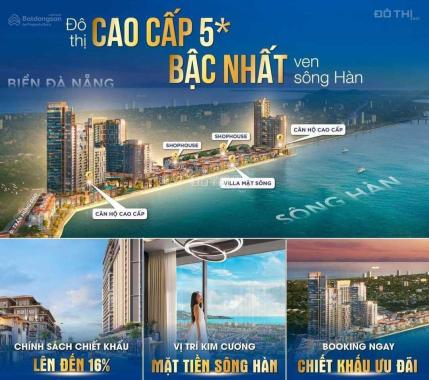 Căn hộ studio ngay cạnh Sông Hàn với diện tích 32,9m2 và diện tích sân vườn lên đến 24,1m2