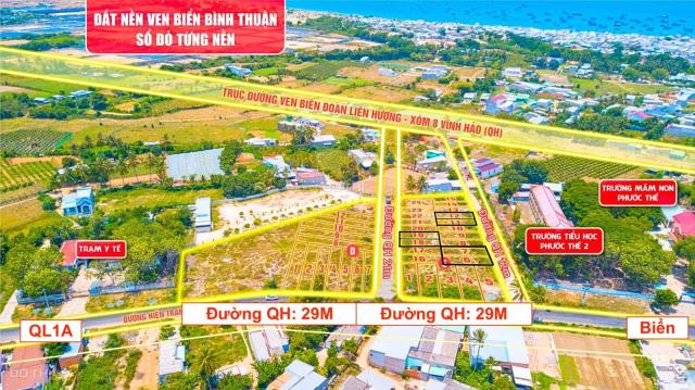 BÁN ĐẤT VEN MẶT BIỂN BÌNH THUẬN 969 TRIỆU 90M2 HUYỆN TUY PHONG VPĐD 76 QUANG TRUNG NHA TRANG BẢO