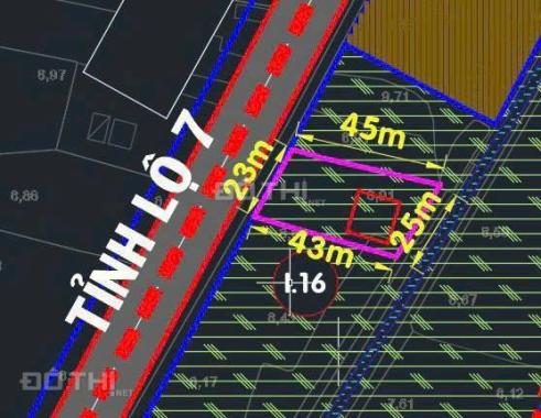 Bán Biệt thự vườn mặt tiền Tỉnh Lộ 7 xã trung Lập Hạ, Củ Chi diện tích 1000 mét vuông