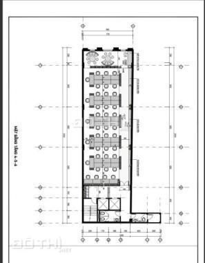 Cho thuê sàn tầng 5 phố Đặng Tiến Đông, Đống Đa, Hà Nội, DTSD 215m2, thông sàn, giá 40 triệu/tháng