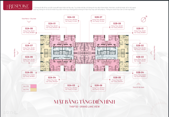 Mở bán căn hộ chung cư cao cấp tại Grand Sunlake Hà Đông, 90m2, giá chỉ từ 45tr/m2