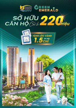 Căn hộ chung cư Đông Hòa, Dĩ An, Bình Dương - Căn hộ chung Cư Bcons City - Green Emerald