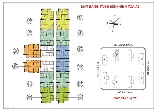 An Bình City 232 Phạm Văn Đồng, Căn góc diện tích 112.9m2, Ban công Nam,7.5 tỷ. LH 0818 340 242