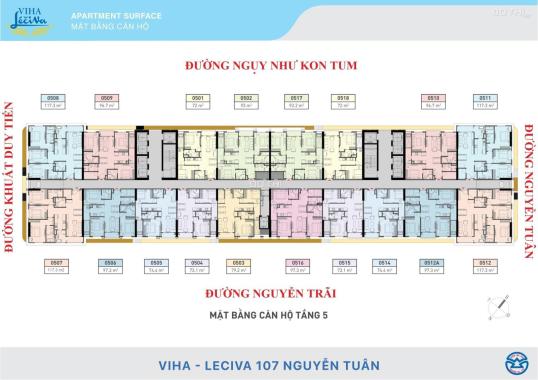 Trực tiếp từ Chủ đầu tư - Bán căn hộ 97m2 3 phòng ngủ tại dự án VIHA COMPLEX 107 Nguyễn Tuân