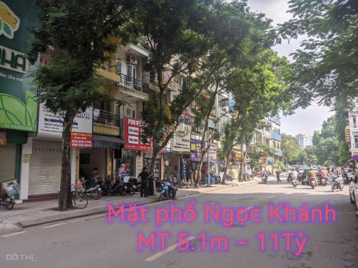 Bán nhà mặt phố Ngọc Khánh, Kinh doanh sầm uất, Quá Hiếm, MT 5.1m/ Giá 11 tỷ