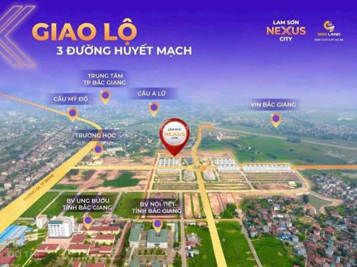 Bán đất nền dự án Lam Sơn Nexus City Bắc Giang diện tích 27tr/1m2