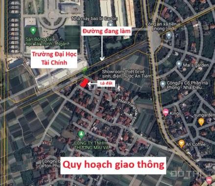 Bán đất sau đại học tài chính, Trung hậu đông, mê linh, hà nội