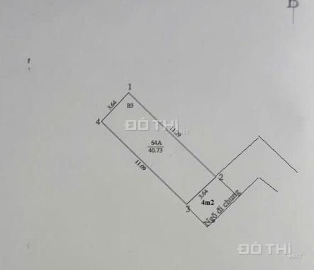 Bán nhà ngõ 12 Nghĩa Dũng 44M 4T, +6,58 Tỷ 5PN, ngõ ngắn,sau QH ra sát mặt phố