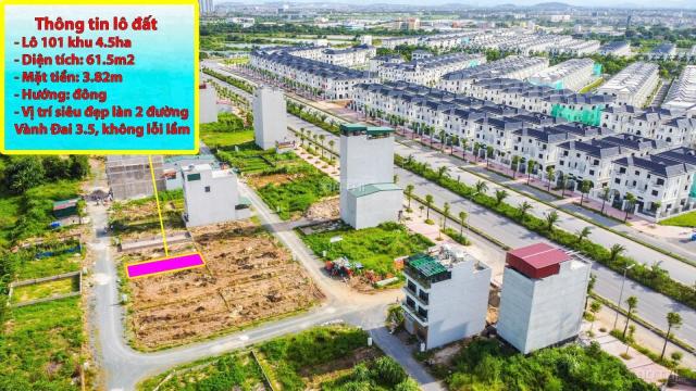 Duy nhất! Chính chủ gửi E bán lô đất khu 4,5ha Vân Canh, Dt 61m2 gần đường Vành Đai 3.5, SĐCC