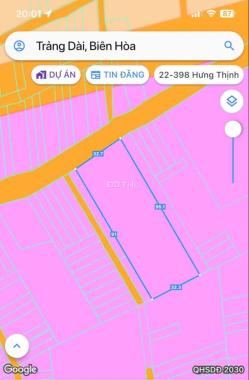 Bán đất tại Đường Nguyễn Khuyến, Phường Trảng Dài, Biên Hòa, Đồng Nai diện tích 2956m2 giá 50 Tỷ
