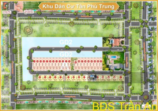 Bán đất KDC Tân Phú Trung, giá tốt nhất thị trường - tặng tiền mặt