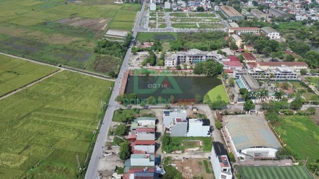 Bán 87.9m2 đất đấu giá X7 Mai Hiên Mai Lâm view hồ điều hoà