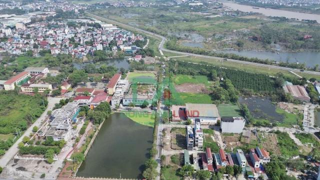 Bán 87.9m2 đất đấu giá X7 Mai Hiên Mai Lâm view hồ điều hoà