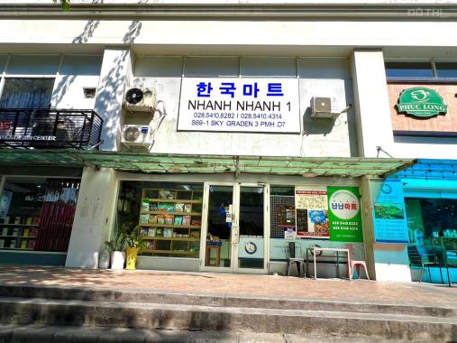 Còn 1 căn shop mặt tiền đường Phạm Văn Nghị, Sky Garden Phú Mỹ Hưng