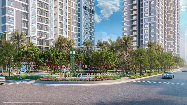 Bán căn hộ Sudio tầng thấp,toà ZR2 The Zurich Vinhomes Ocean Park, Dt thông thuỷ 30m2, 1.85 Tỷ