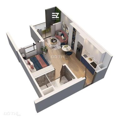 Bán căn hộ Sudio tầng thấp,toà ZR2 The Zurich Vinhomes Ocean Park, Dt thông thuỷ 30m2, 1.85 Tỷ