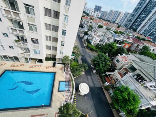 Bán căn hộ duplex Cảnh viên 3, 180m2, 2 lầu, nhà đẹp view biệt thự PMH