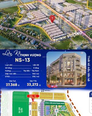 Lô góc liền kề Vinhomes Global Gate Cổ Loa Đông Anh kinh doanh 24/7