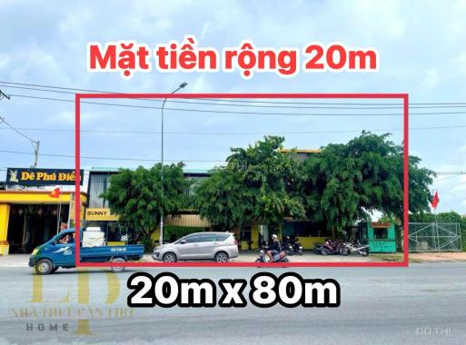 Cho thuê đất 02 mặt tiền trước và sau đường nguyễn văn cừ cần thơ, nền đối diện đại học nam cần thơ