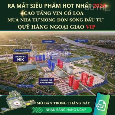 🎯 SUẤT BÁN SỚM 30 CĂN chung cư hạng sang Masteri Grand Avenue tiêu chuẩn 5* VINHOMES CỔ HOA