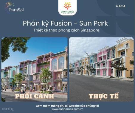 Bán Shophouse para sol xây sẵn 3.5 tầng ngay trung tâm giá 6ty3 LH 0917678685