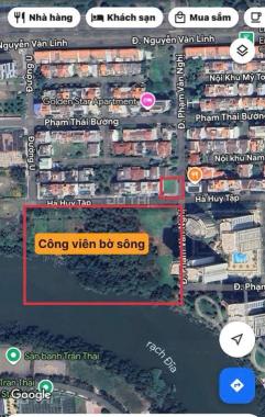 Bán cặp đất nhà phố 2 mặt tiền đường Hà Huy Tập & Phạm Văn Nghị