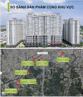 Bán căn shophouse 1triệt 1 lầu  green River quận 8