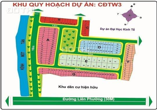 Cần bán nền đất trục chính đường 20m cổng vào Verosa Khang Điền tại KDC Mẫu Giáo TW3 sổ đỏ