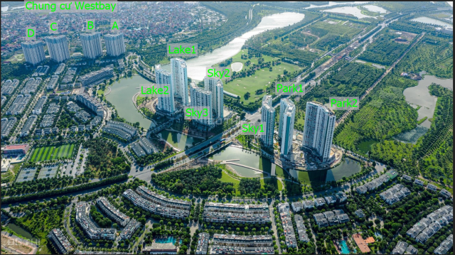 Giá tốt - Bán căn hộ 2 ngủ , 58m2 - Chung cư Aquabay Ecopark