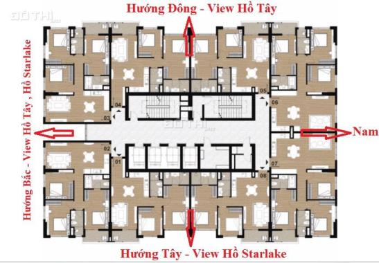 Bán CHCC HDI Võ Chí Công 2 ngủ tầng cao view Hồ Tây trực diện 7,55 tỷ. 0914772279