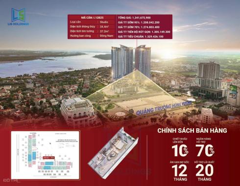 Căn STUDIO cuối cùng hướng đông nam tại dự án VIC Grand Square Việt Trì