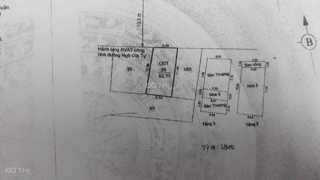 Nhà phố chính chủ mặt tiền khu trung tâm Ngô Gia Tự, PR-TC-Ninh Thuận-3 tầng. 200m2, ngang 5,5m, nở